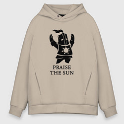 Мужское худи оверсайз Praise the Sun