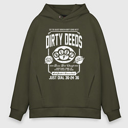 Мужское худи оверсайз AC/DC: Dirty Deeds