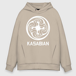 Мужское худи оверсайз Kasabian: Symbol