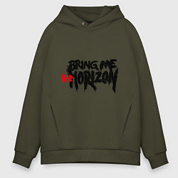 Мужское худи оверсайз Bring me the horizon