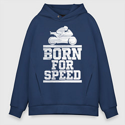 Мужское худи оверсайз Born for Speed