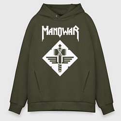 Мужское худи оверсайз Manowar