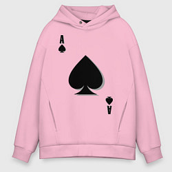 Мужское худи оверсайз Пиковый туз