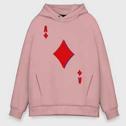 Мужское худи оверсайз Бубновый туз