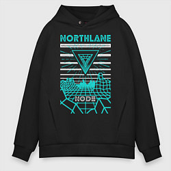 Мужское худи оверсайз Northlane: Node