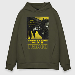 Мужское худи оверсайз TOP: TRENCH