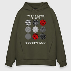 Мужское худи оверсайз TOP: Blurryface