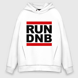 Мужское худи оверсайз RUN DNB