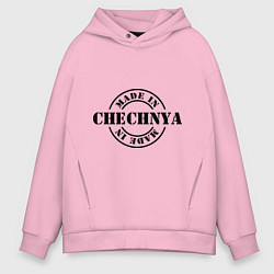 Толстовка оверсайз мужская Made in Chechnya, цвет: светло-розовый