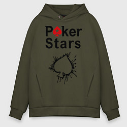 Мужское худи оверсайз Poker Stars