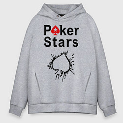 Мужское худи оверсайз Poker Stars