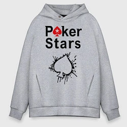 Мужское худи оверсайз Poker Stars