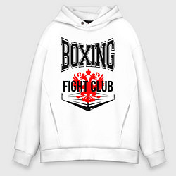 Мужское худи оверсайз Boxing fight club Russia