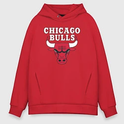 Мужское худи оверсайз CHICAGO BULLS