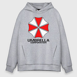 Толстовка оверсайз мужская UMBRELLA CORP, цвет: меланж