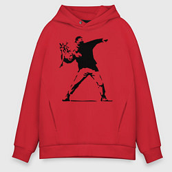 Мужское худи оверсайз Banksy