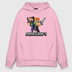 Мужское худи оверсайз MINECRAFT