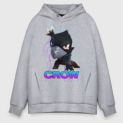 Мужское худи оверсайз Brawl Stars CROW