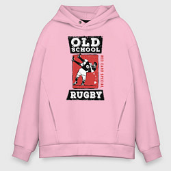 Мужское худи оверсайз Old School Rugby