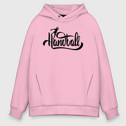 Мужское худи оверсайз Handball lettering