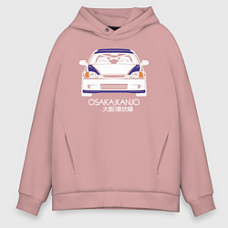 Мужское худи оверсайз Honda Civic EK, Osaka Kanjo