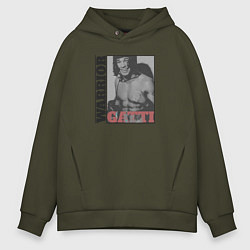 Толстовка оверсайз мужская Warrior Gatti, цвет: хаки