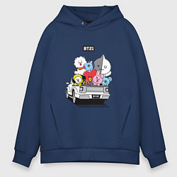 Мужское худи оверсайз BT21