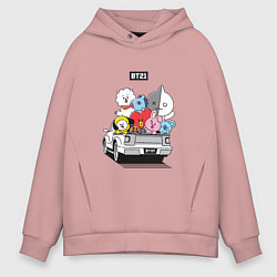 Мужское худи оверсайз BT21