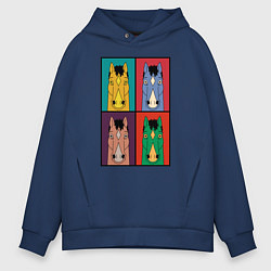 Мужское худи оверсайз BoJack Horseman