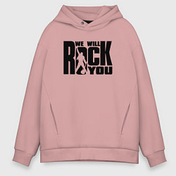 Мужское худи оверсайз QUEEN