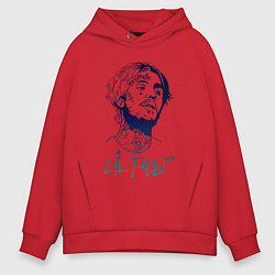 Мужское худи оверсайз Lil peep