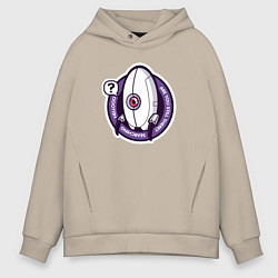 Толстовка оверсайз мужская Portal, цвет: миндальный