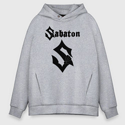 Мужское худи оверсайз Sabaton