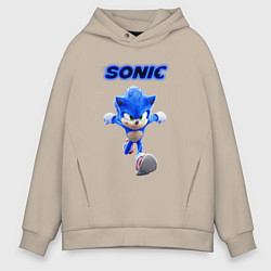Мужское худи оверсайз SONIC