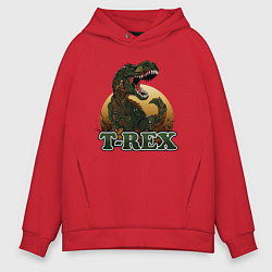 Мужское худи оверсайз T-Rex