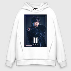 Мужское худи оверсайз BTS Black Swan