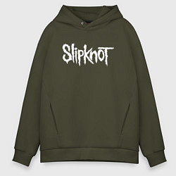 Мужское худи оверсайз SLIPKNOT НА СПИНЕ