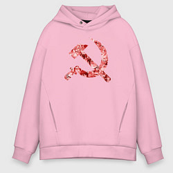 Мужское худи оверсайз Ахегао СССР