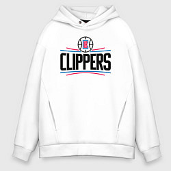 Мужское худи оверсайз Los Angeles Clippers 1