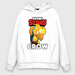 Мужское худи оверсайз BRAWL STARS CROW PHOENIX