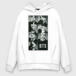 Мужское худи оверсайз BTS