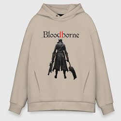 Толстовка оверсайз мужская Bloodborne, цвет: миндальный