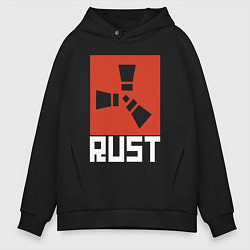 Мужское худи оверсайз RUST