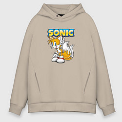 Мужское худи оверсайз Sonic