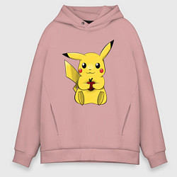Мужское худи оверсайз Пикачу