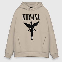 Мужское худи оверсайз NIRVANA