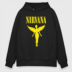 Мужское худи оверсайз NIRVANA