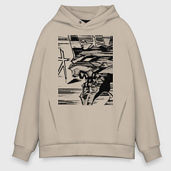 Мужское худи оверсайз Ева Евангелион