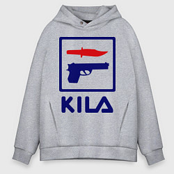 Мужское худи оверсайз Kila Fila