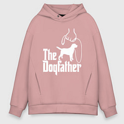 Мужское худи оверсайз The Dogfather - пародия